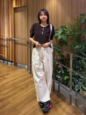 「SOYEN（ソイエン）のアイテム」を使った、みさみさ☺︎さん（レディース・160cm）の夏コーディネート