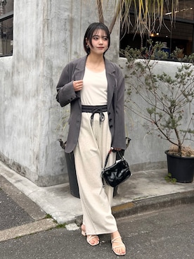 「SOYEN（ソイエン）のアイテム」を使った、みさみさ☺︎さん（レディース・160cm）の冬コーディネート