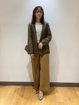 イケダさん（レディース・166cm）の秋コーディネート