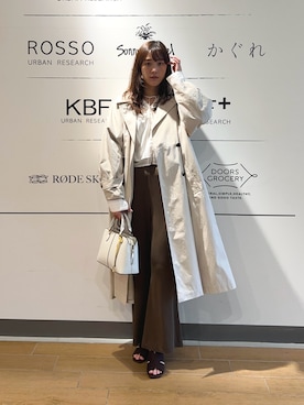 イケダさん（レディース・166cm）の春コーディネート