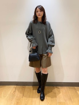 イケダさん(レディース・166cm)の秋コーディネート