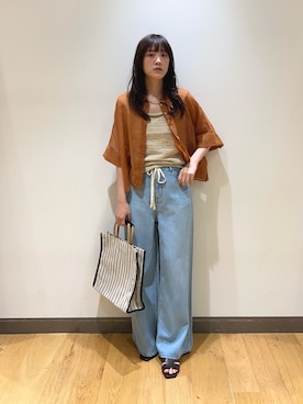 イケダさん（レディース・166cm）の春コーディネート
