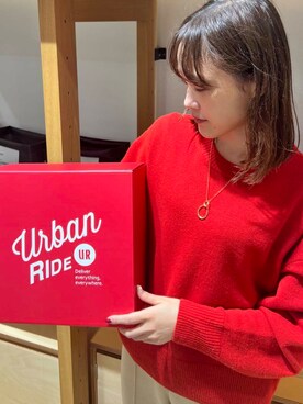 「ur_welcomeありがとうに会いに行く。」｜イケダさん（レディース・166cm）の冬コーディネート