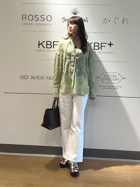 イケダさん(レディース・166cm)の春コーディネート