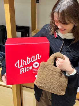 「ur_welcomeありがとうに会いに行く。」｜イケダさん（レディース・166cm）の冬コーディネート