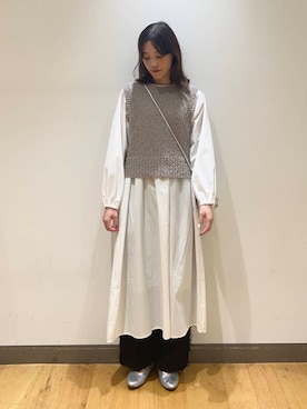 イケダさん（レディース・166cm）の冬コーディネート