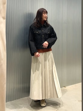 「URBAN RESEARCH ROSSO WOMEN（アーバンリサーチ　ロッソ）のアイテム」を使った、イケダさん（レディース・166cm）の冬コーディネート