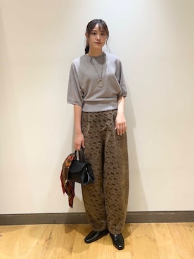 イケダさん（レディース・166cm）の秋コーディネート