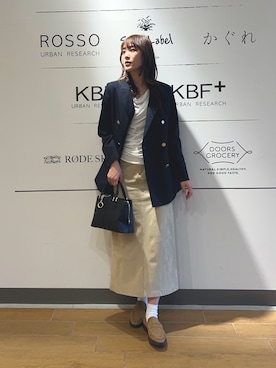 イケダさん(レディース・166cm)の春コーディネート