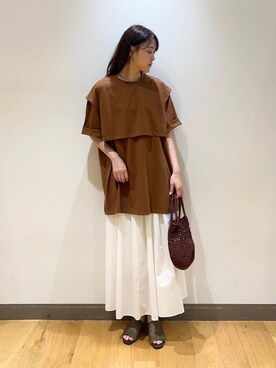 イケダさん（レディース・166cm）の夏コーディネート