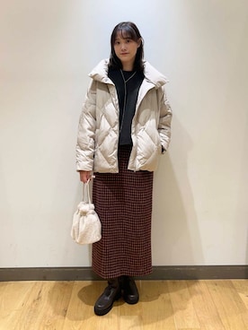 イケダさん（レディース・166cm）の冬コーディネート