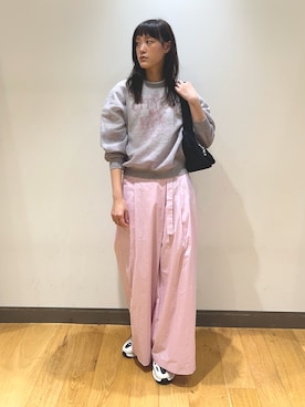 「GOOD ROCK SPEED（グッドロックスピード）のアイテム」を使った、イケダさん（レディース・166cm）の春コーディネート