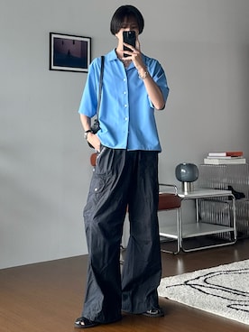 「アイテム（フレグランス）」を使った、しーさん（メンズ・177cm）の秋コーディネート