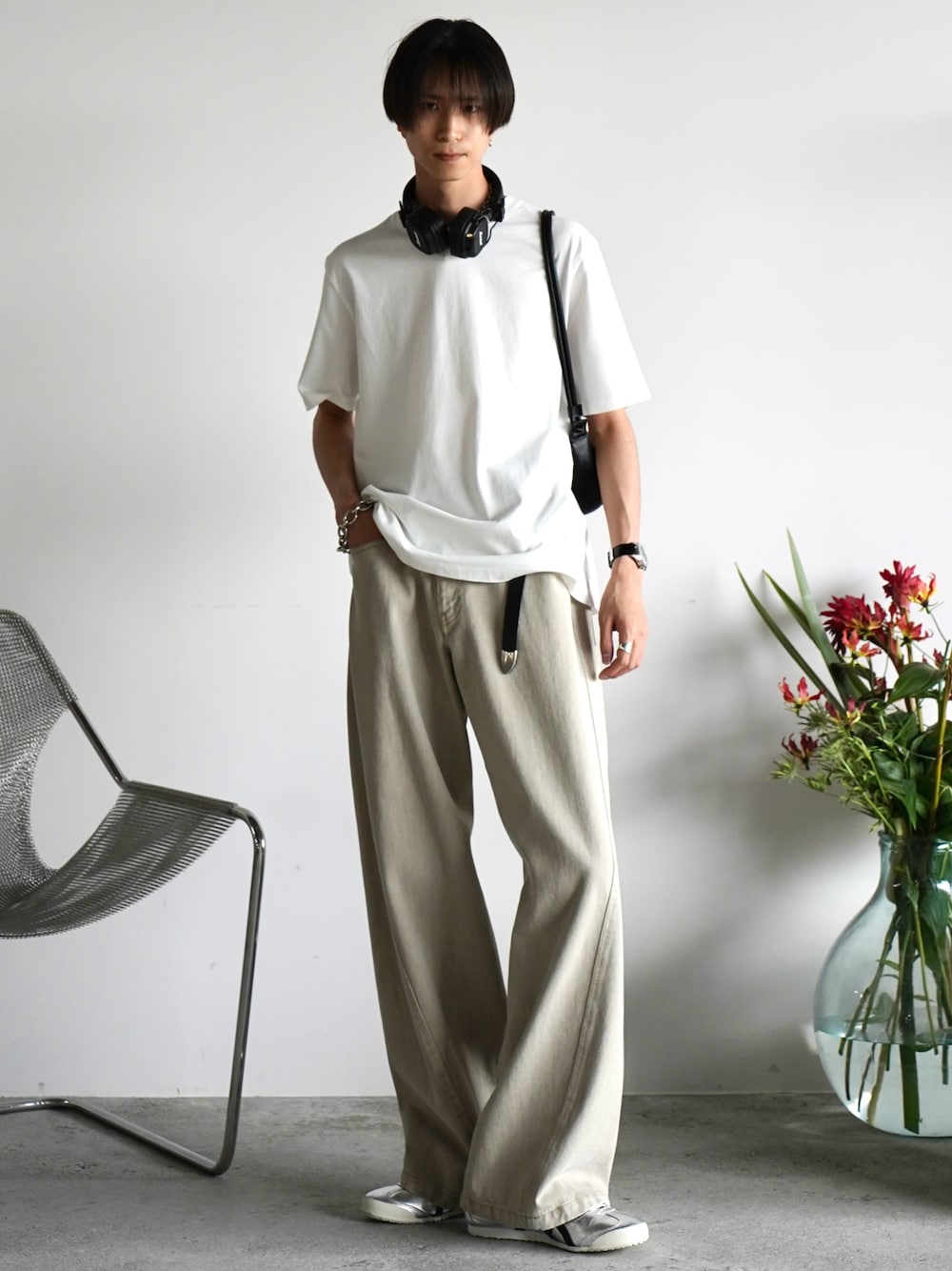 ♡*！様 淡色カジュアルコーデ 21点set 20230714 ☺︎ たまにはモノトーンじゃなく UNIQLOデニム合わせ