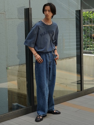 メゾン マルジェラ Maison Margiela Cotton T-Shirt Maison Margiela 【10%OFF】Maison / メゾン マルジェラ ： T