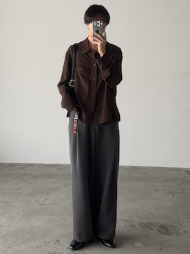 「Llife（ライフ）のアイテム」を使った、しーさん（メンズ・177cm）の春コーディネート