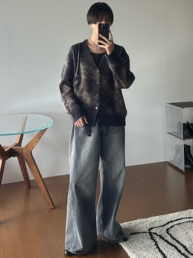 「アイテム（スマホケース/カバー）」を使った、しーさん（メンズ・177cm）の秋コーディネート