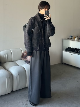 しーさん（メンズ・177cm）の冬コーディネート