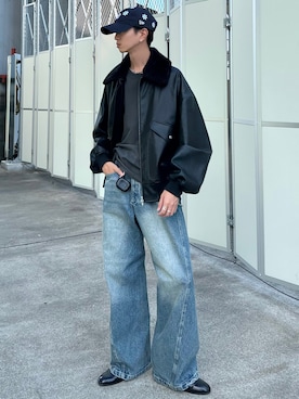 「アイテム（フレグランス）」を使った、しーさん（メンズ・177cm）の秋コーディネート