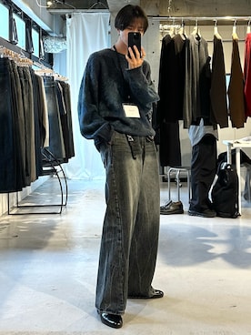 「アイテム（スマホケース/カバー）」を使った、しーさん（メンズ・177cm）の秋コーディネート