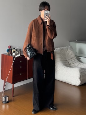 「Llife（ライフ）のアイテム」を使った、しーさん（メンズ・177cm）の秋コーディネート