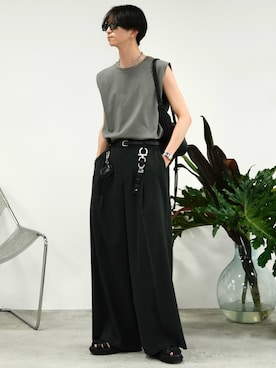 「アイテム（その他小物）」を使った、しーさん（メンズ・177cm）の夏コーディネート