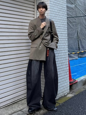 しーさん（メンズ・177cm）の春コーディネート