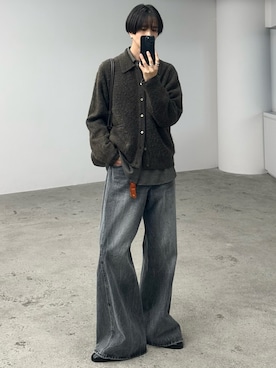 「アイテム（PC・スマホグッズ/家電）」を使った、しーさん（メンズ・177cm）の秋コーディネート