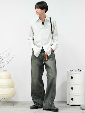 「アイテム（香水）」を使った、しーさん（メンズ・177cm）の秋コーディネート