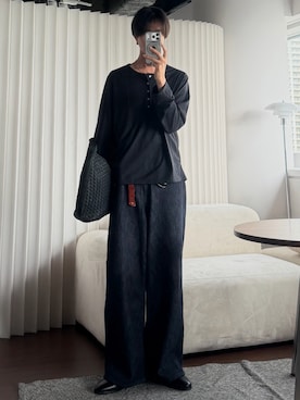 「Llife（ライフ）のアイテム」を使った、しーさん（メンズ・177cm）の夏コーディネート