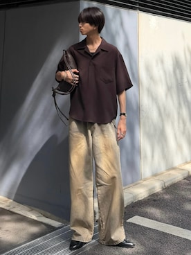 しーさん（メンズ・177cm）の春コーディネート