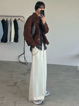 しーさん（メンズ・177cm）の冬コーディネート