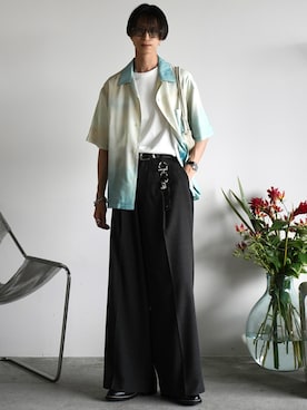 「アイテム（アナログ腕時計）」を使った、しーさん（メンズ・177cm）の秋コーディネート