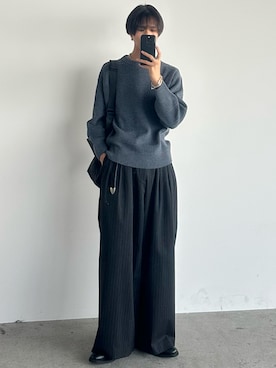 「アイテム（PC・スマホグッズ/家電）」を使った、しーさん（メンズ・177cm）の秋コーディネート