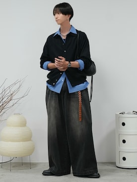 「アイテム（腕時計）」を使った、しーさん（メンズ・177cm・20代）の秋コーディネート