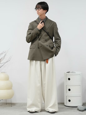 「アイテム（フレグランス）」を使った、しーさん（メンズ・177cm）の冬コーディネート