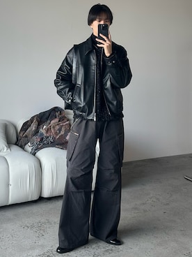 しーさん（メンズ・177cm）の冬コーディネート