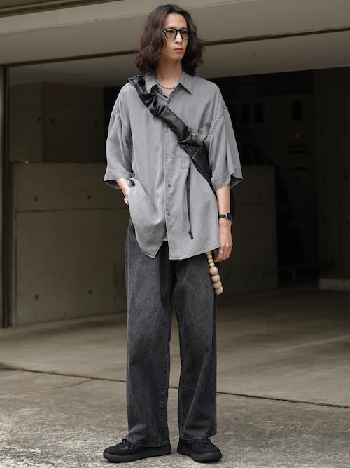 TENCEL DENIM VINTAGE SHIRT（シャツ/ブラウス）｜WYM LIDNM（ウィム