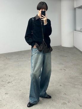 「アイテム（ブレスレット）」を使った、しーさん（メンズ・177cm）の秋コーディネート