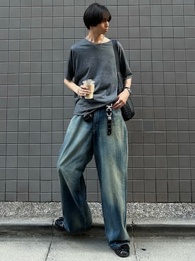 「アイテム（キーケース/キーアクセサリー）」を使った、しーさん（メンズ・177cm・20代）の秋コーディネート