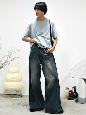 「アイテム（香水）」を使った、しーさん（メンズ・177cm）の秋コーディネート
