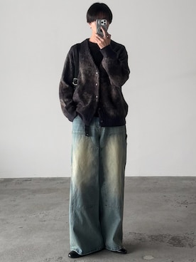 「Llife（ライフ）のアイテム」を使った、しーさん（メンズ・177cm）の春コーディネート