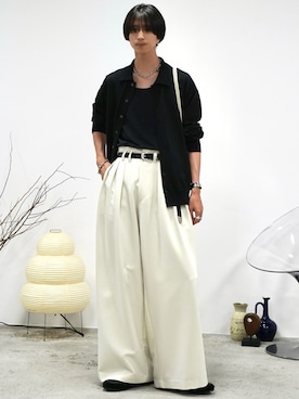 「アイテム（ブレスレット）」を使った、しーさん（メンズ・177cm・20代）の秋コーディネート