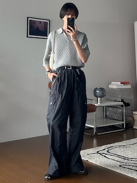 「アイテム（ピアス（両耳用））」を使った、しーさん（メンズ・177cm）の秋コーディネート