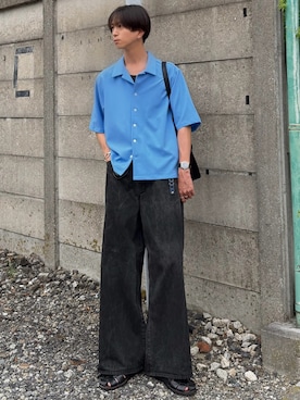 しーさん（メンズ・177cm）の夏コーディネート
