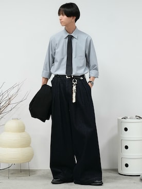 しーさん（メンズ・177cm）の冬コーディネート