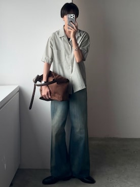 しーさん（メンズ・177cm）の夏コーディネート