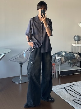 「アイテム（香水）」を使った、しーさん（メンズ・177cm・20代）の秋コーディネート
