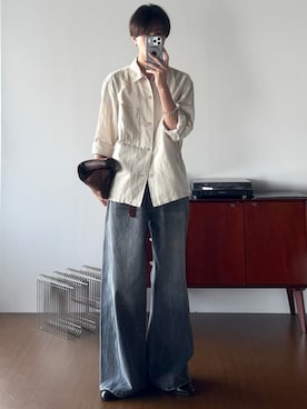 「Llife（ライフ）のアイテム」を使った、しーさん（メンズ・177cm）の夏コーディネート
