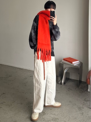 LIDNM（リドム）の「DOUBLE KNEE NEP TROUSERS（その他パンツ